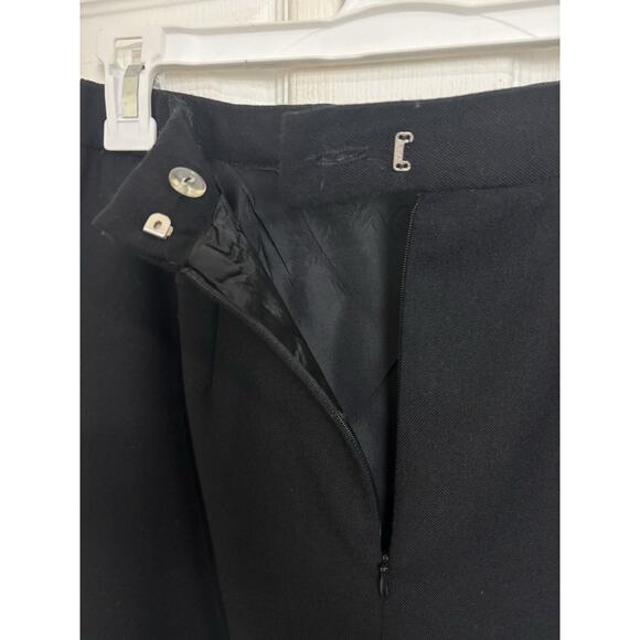 VTG 80s Talbots Black 100% Wool Pencil Skirt Women’s Size 8 Petite Dark Academia - Picture 5 of 5